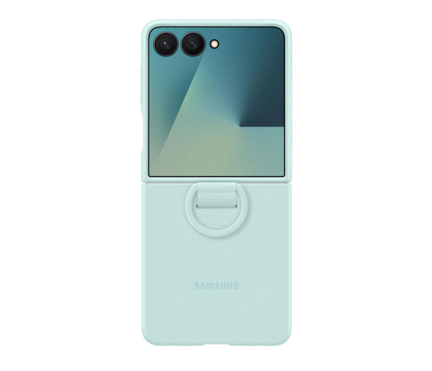 Samsung Ring Case Silicone  do Galaxy Z Flip7 light cyan - 1346820 - zdjęcie 2